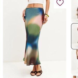 Reformation Layla Skirt Blur